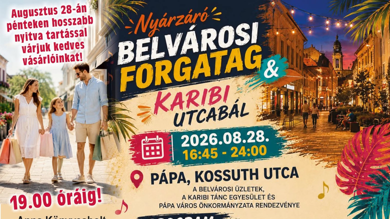 Karibi ritmusokkal várja a közönséget a második Karibi utcabál
