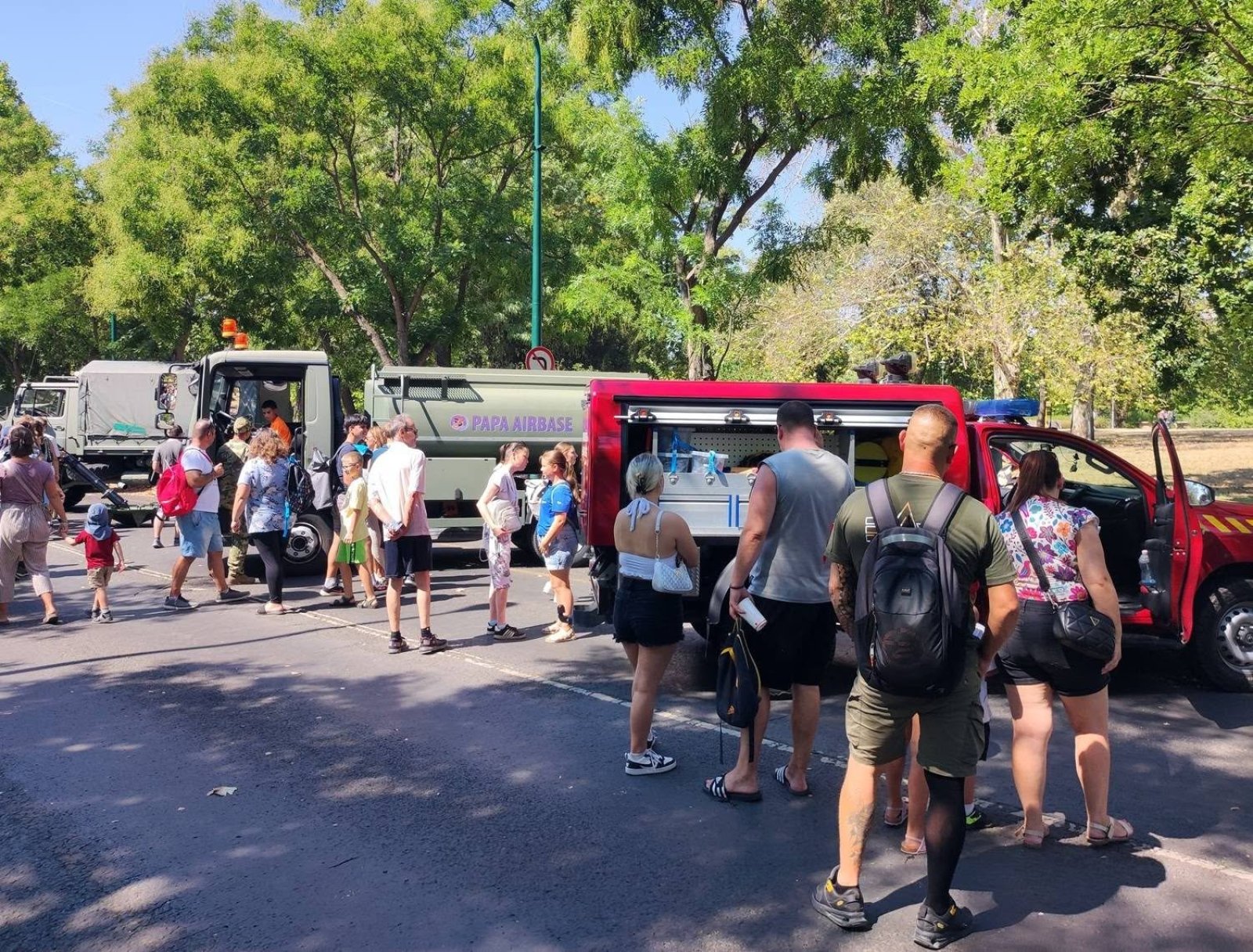 Pápáról a Városligetbe - Így mutatkozott be az MH 47. Bázisrepülőtér