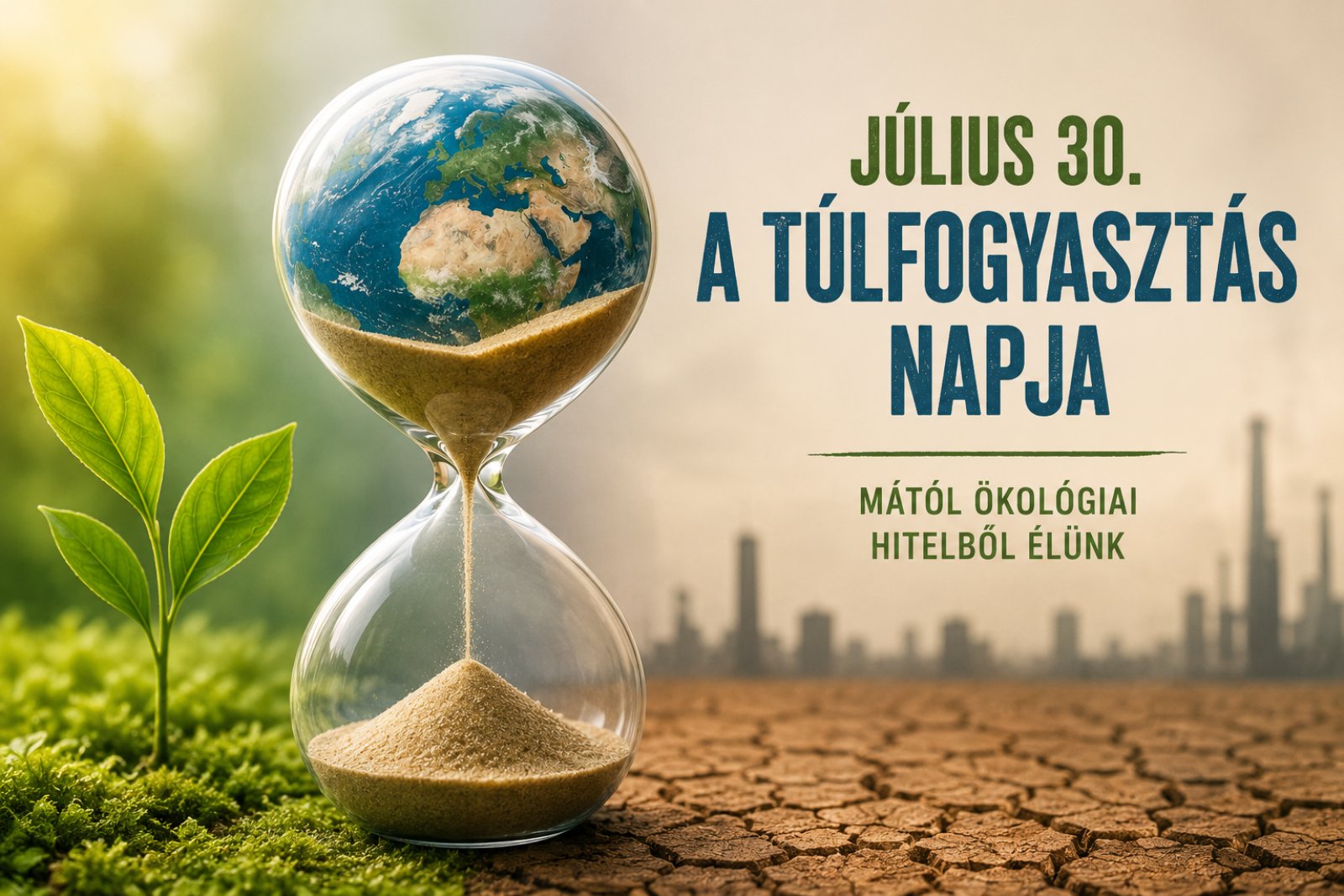 Mától ökológiai hitelből élünk  elérkezett a túlfogyasztás napja