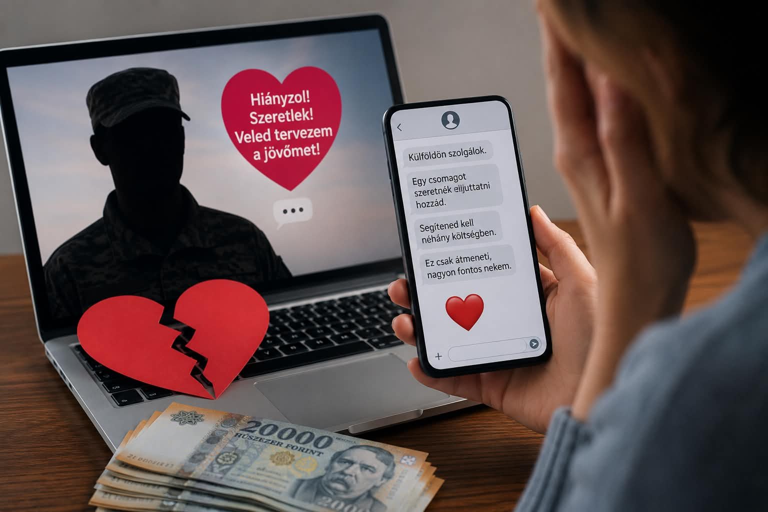Romantikus ígéretből milliós veszteség
