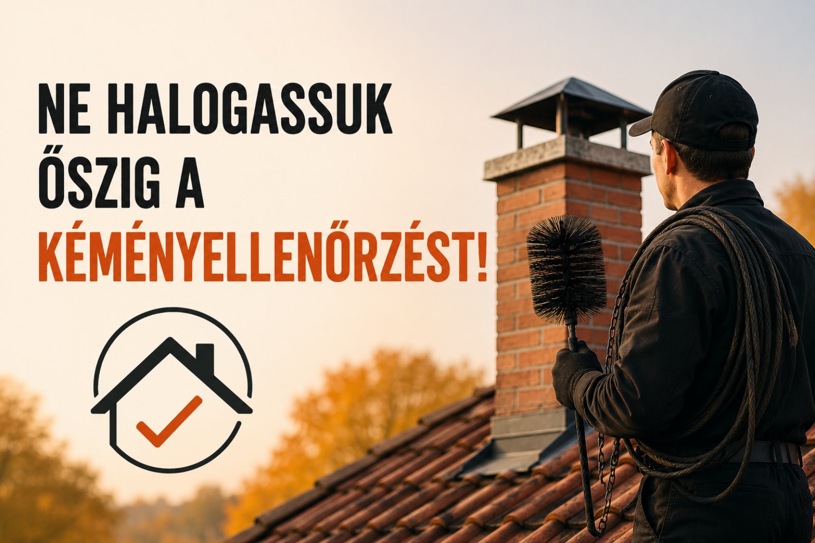 Ne halogassuk őszig a kéményellenőrzést!