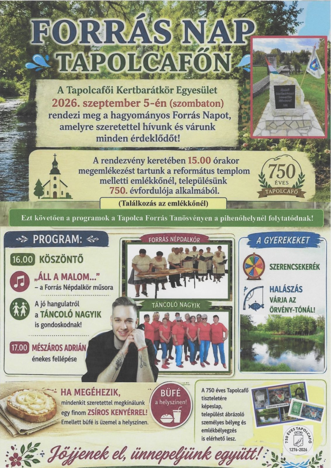 Forrás Nap Tapolcafőn