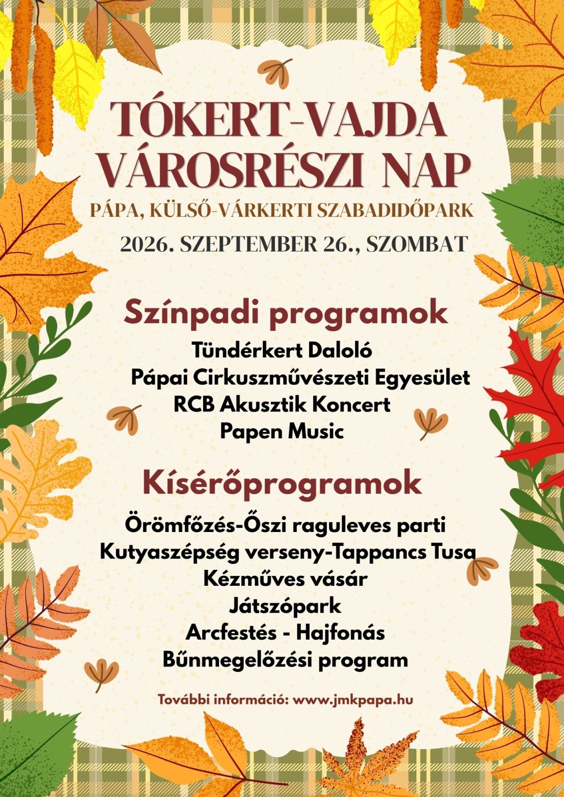 Tókert-Vajda városrészi nap