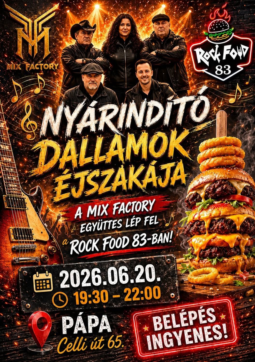 Nyárindító dallamok éjszakája