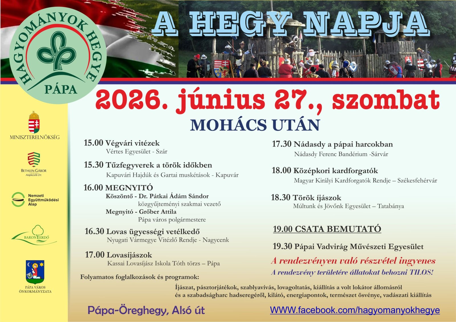 A hegy napja