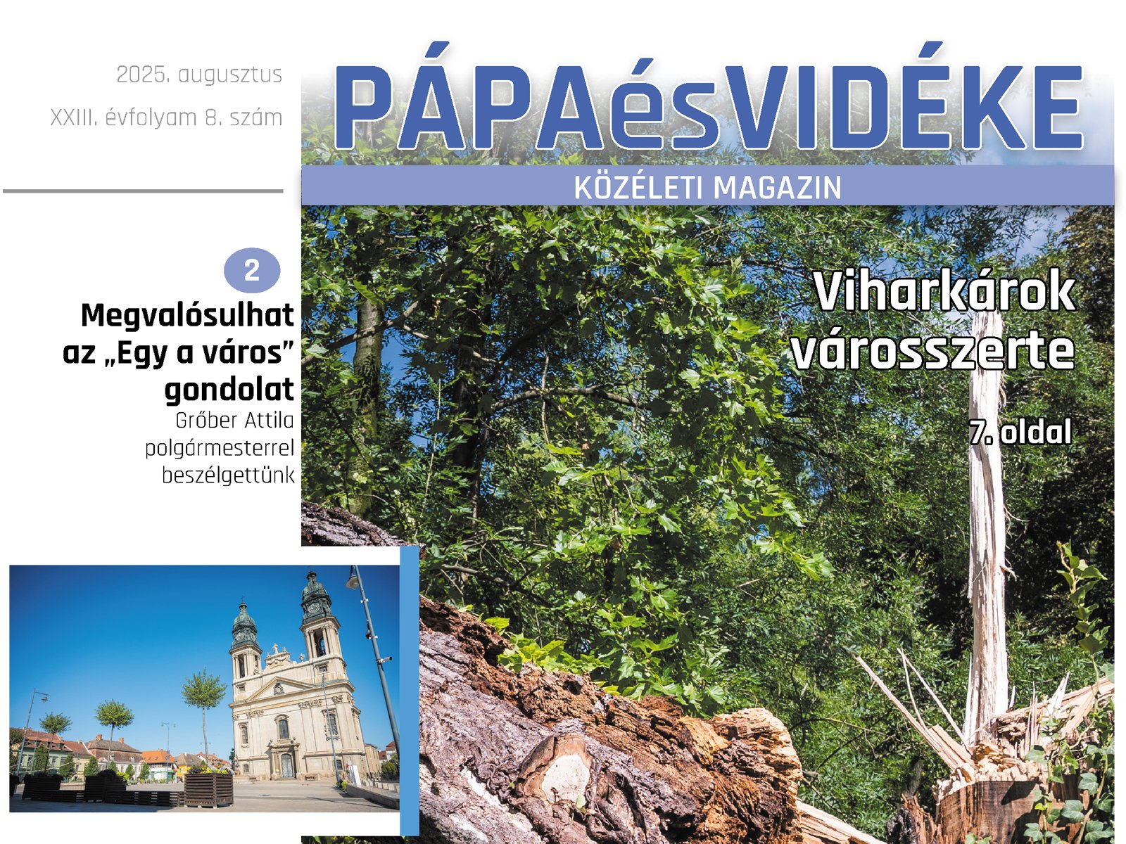 Pápa és Vidéke 2025. augusztus
