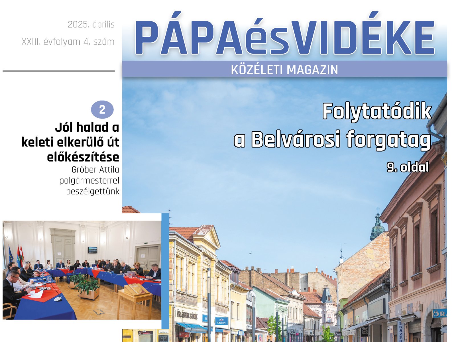 Pápa és Vidéke 2025. április