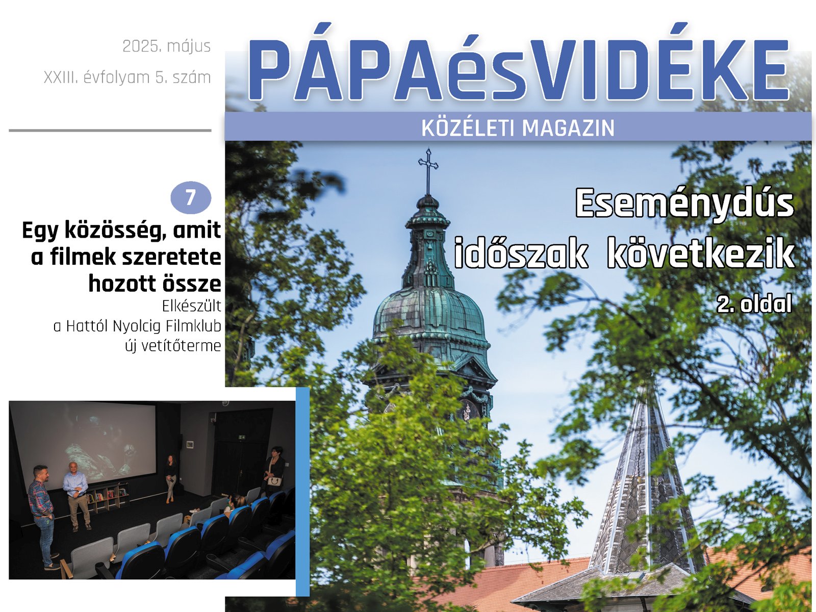 Pápa és Vidéke 2025. május
